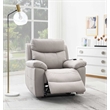 ACME Chriki Microfiber Upholstered Power Recliner with Lift & Massage in Gray