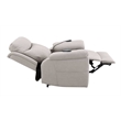 ACME Chriki Microfiber Upholstered Power Recliner with Lift & Massage in Gray