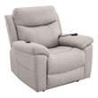 ACME Chriki Microfiber Upholstered Power Recliner with Lift & Massage in Gray