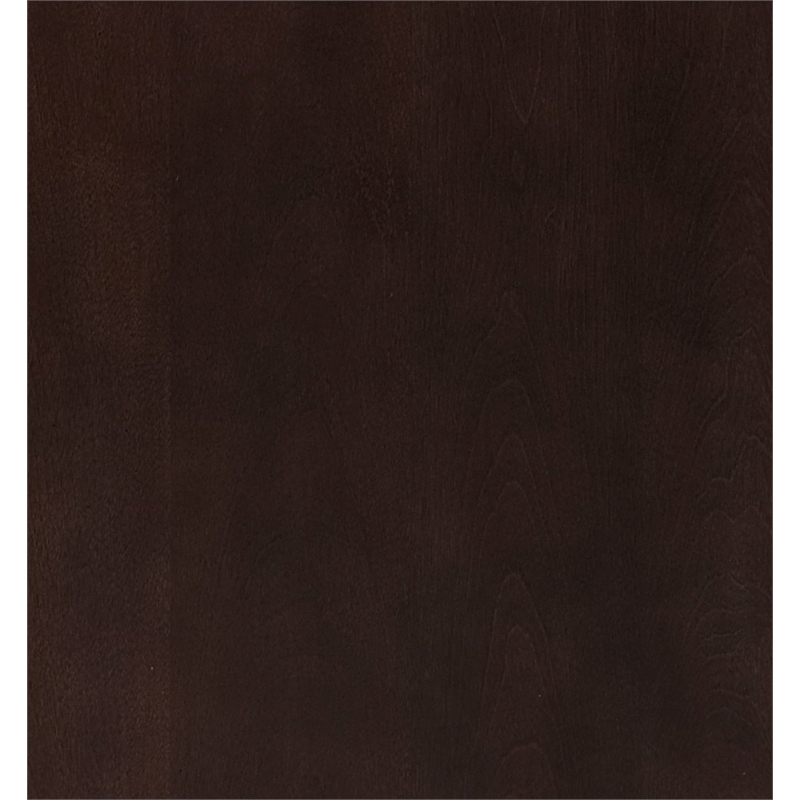 ACME Geranio Wood 3-Door Console Cabinet in Metallic Silver & Walnut