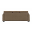 ACME Darya Transitional Fabric Upholstered Sofa with 4 Pillows in Brown