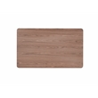 ACME Rebi Contemporary Wood Rectangular Dining Table in Walnut and Black