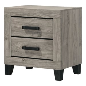 ACME Mari Nightstand in Light Gray
