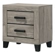 ACME Mari Nightstand in Light Gray