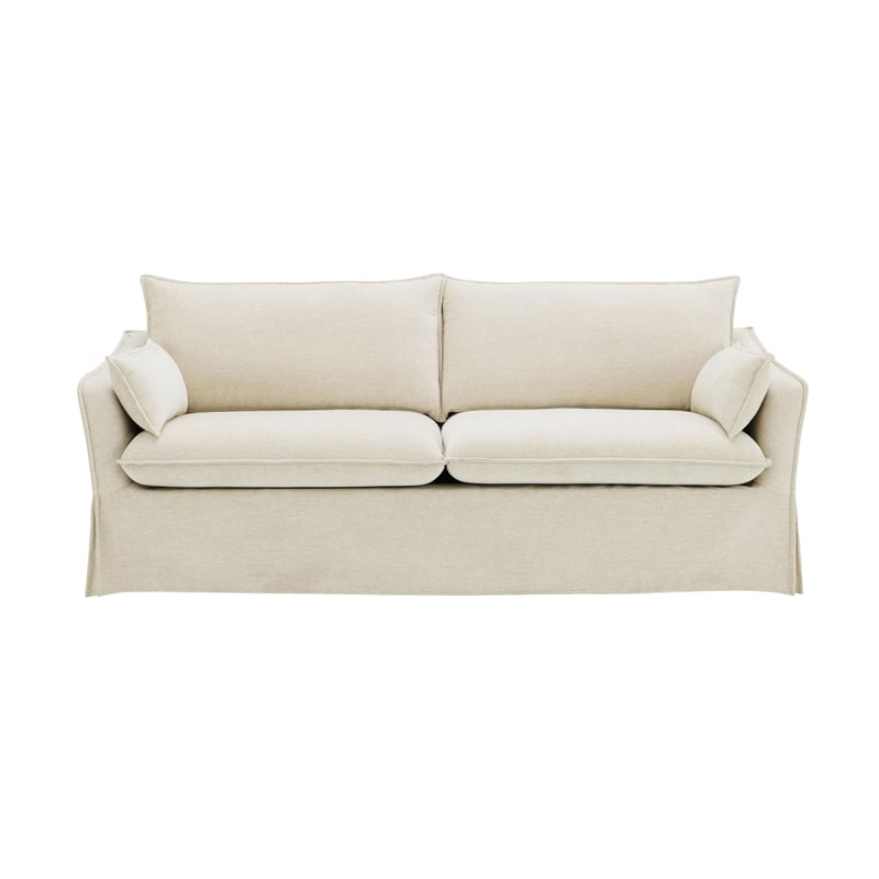 ACME Shane Sofa w/2 Pillows in Beige Linen