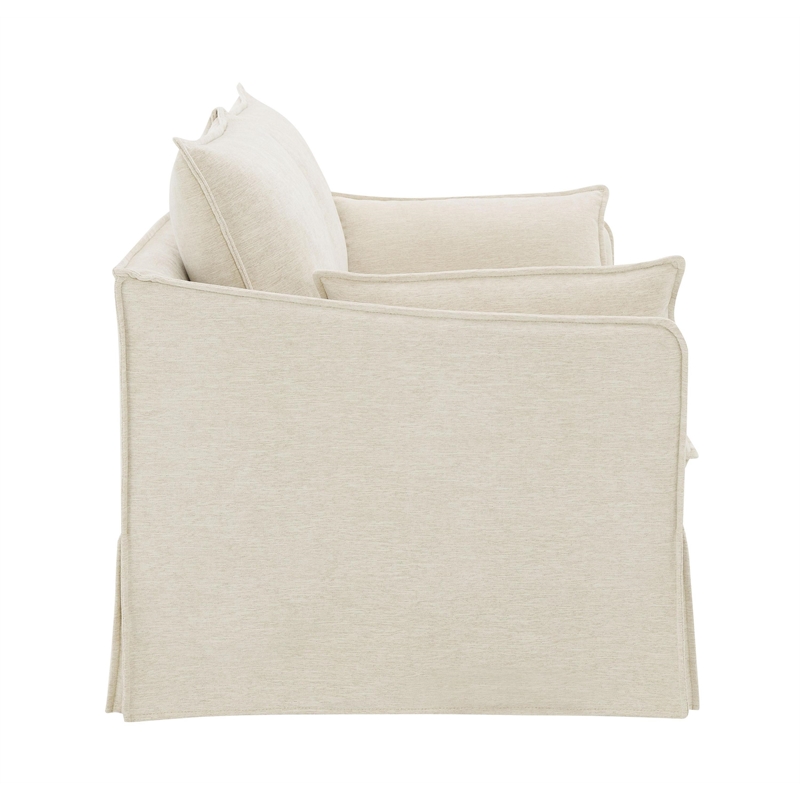 ACME Shane Loveseat w/2 Pillows in Beige Linen