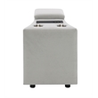 ACME Emee Console w/USB Port in Gray Corduroy