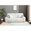 ACME Jaya Power Motion Sofa w/Sleeper & USB Port  in Mondo Grey Corduroy
