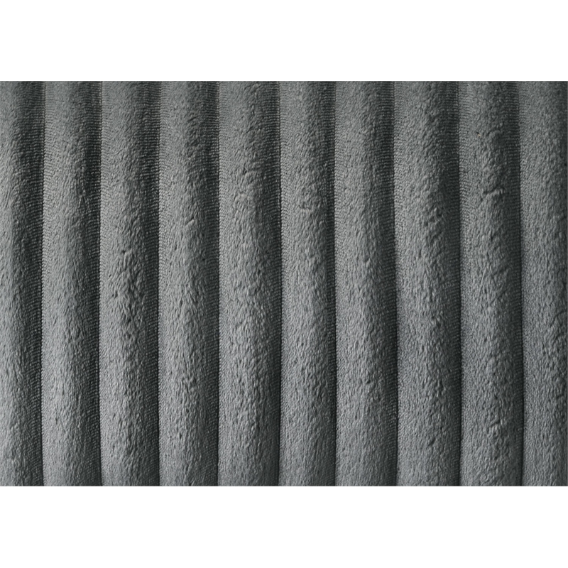 ACME Lesley Motion Sofa  in Gray Corduroy & Velvet