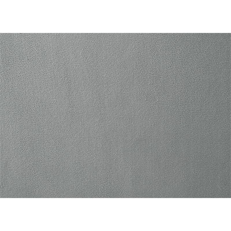 ACME Lesley Motion Sofa  in Gray Corduroy & Velvet