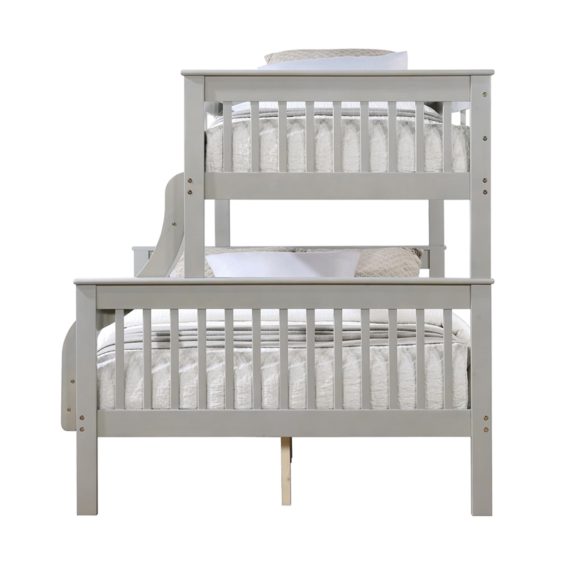 ACME Marita Bunk Bed (T/F) in Gray
