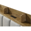 ACME Garcia Queen Bed w/USB in Light Aspen Brown