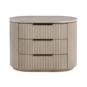ACME Leanna Nightstand w/USB Port in Light Oak