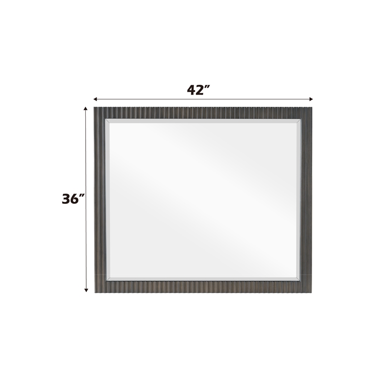 ACME Clayten Mirror in Espresso