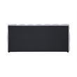 ACME Hannah Eastern King Bed  in Gray Chenille