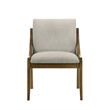 ACME Danzel Side Chair (Set-2) in Gray Chenille & Vintage Oak