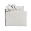 ACME Yolanda Loveseat w/4 Pillows in Beige Chenille