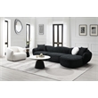 ACME Lucifer Chair in Black & White Shimmer Chenille