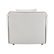 ACME Yolanda Chair w/Pillow in Beige Chenille