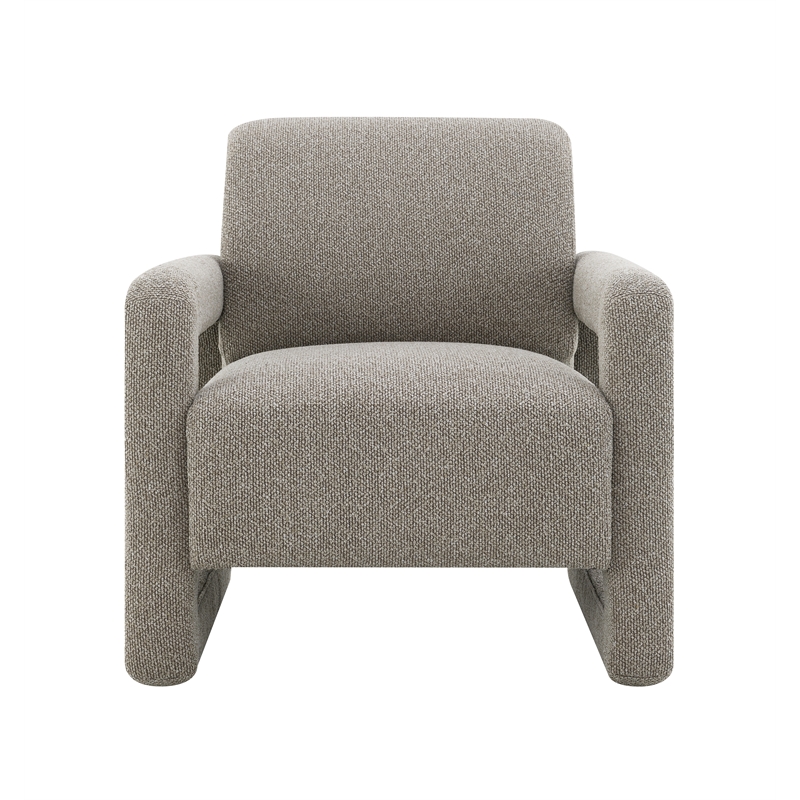 ACME Glenda Accent Chair in Gray Chenille