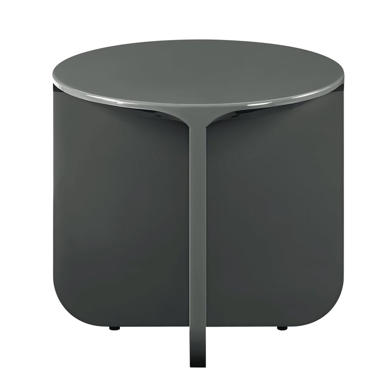 ACME Lamond End Table in Teal High Gloss