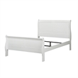 ACME Louis Philippe Twin Bed in White
