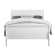 ACME Louis Philippe Twin Bed in White