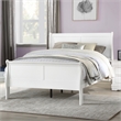 ACME Louis Philippe Twin Bed in White