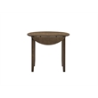 ACME Damica Round Dining Table in Walnut