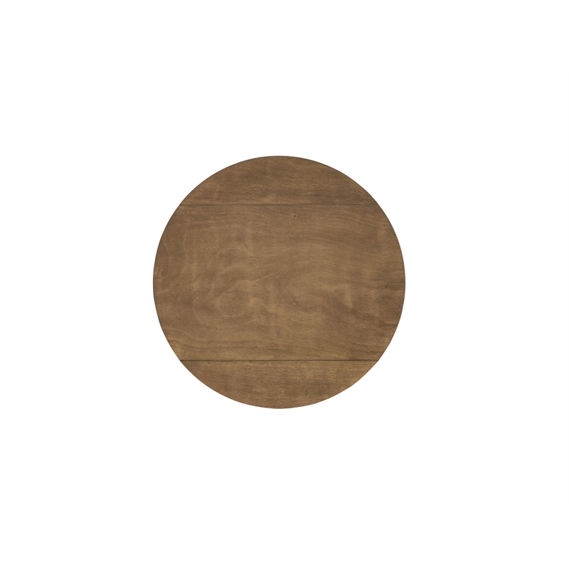 ACME Damica Round Dining Table in Walnut