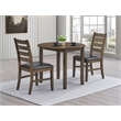 ACME Damica Round Dining Table in Walnut