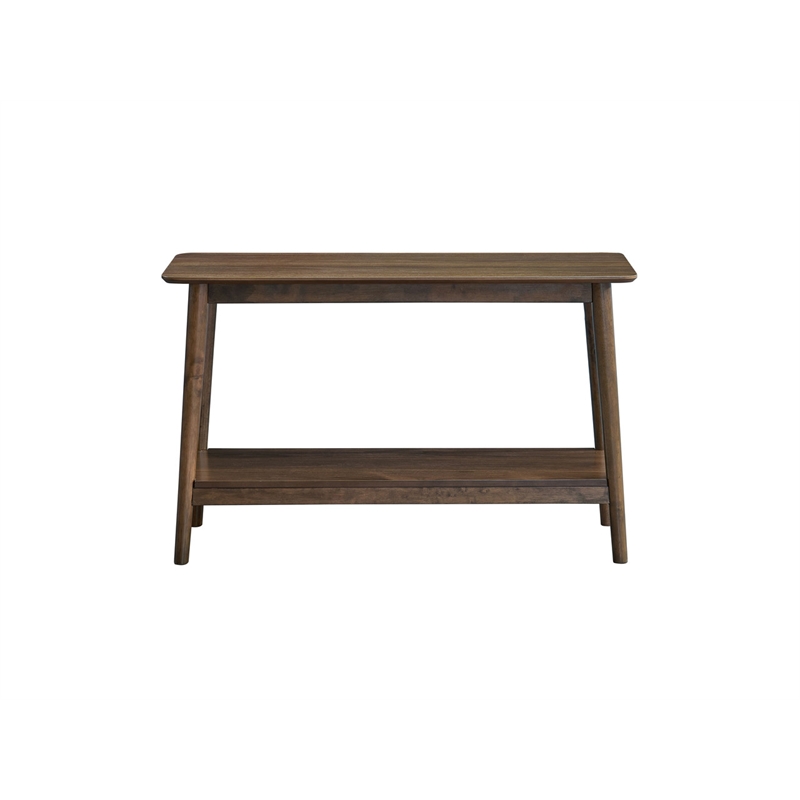 ACME Lamonte Sofa Table with Shelf in Walnut