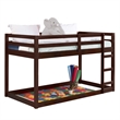 ACME Gaston Twin Loft Bed in Espresso