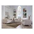 ACME Cyndi Chair w/Pillow in Tan Velvet