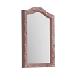 ACME Reggie Mirror in Pink Fabric