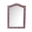 ACME Reggie Mirror in Pink Fabric