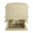 ACME Vatican Nightstand in Champagne Silver