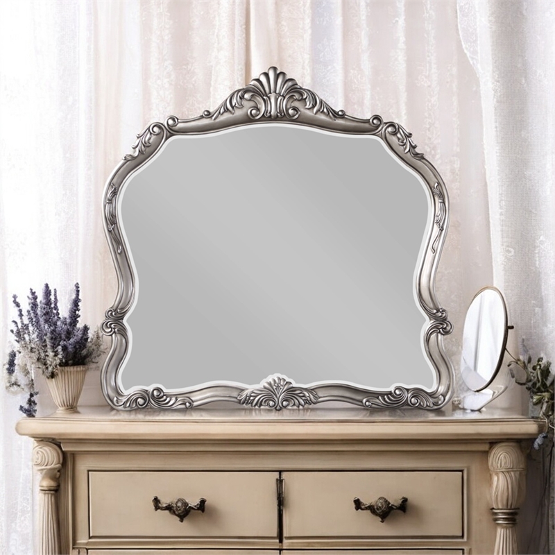 ACME Ariadne Mirror in Antique Platinum
