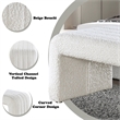 ACME Sandro Bench in Beige Boucle
