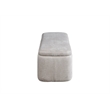 ACME Orane Bench with Storage in Gray Linen