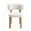 ACME Ogin Side Chair (Set-2) in Beige Chenille & Gray
