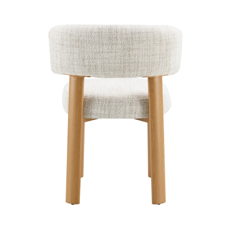 ACME Ogin Side Chair (Set-2) in Beige Chenille & Gray