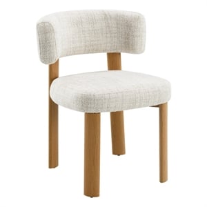 ACME Ogin Side Chair (Set-2) in Beige Chenille & Gray