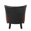 ACME Rowina Chair in Antique Slate Leather