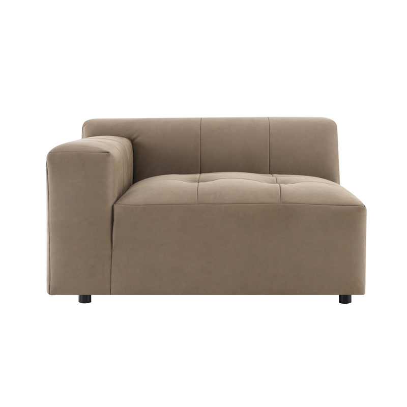 ACME Zoey Modular - LF Arm Chair in Latte Suede