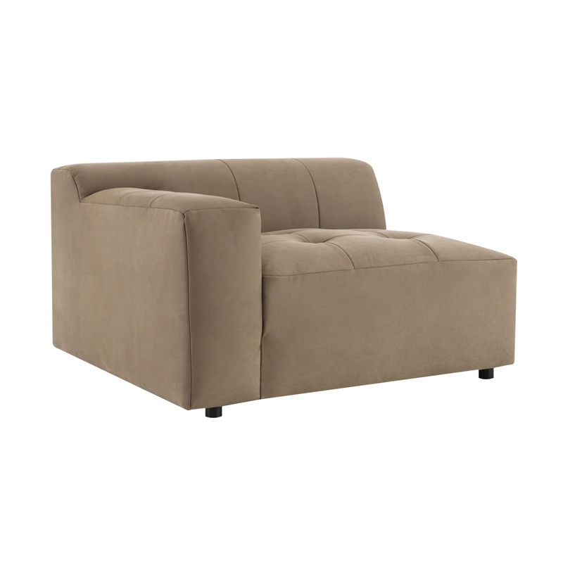 ACME Zoey Modular - LF Arm Chair in Latte Suede