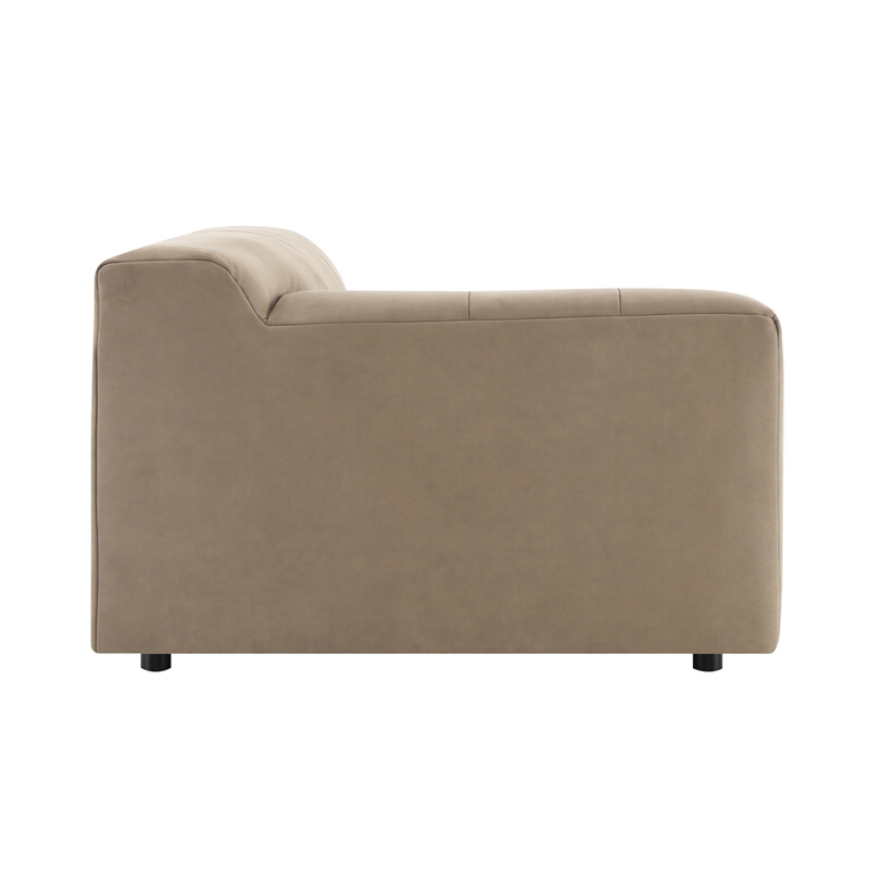 ACME Zoey Modular - LF Arm Chair in Latte Suede