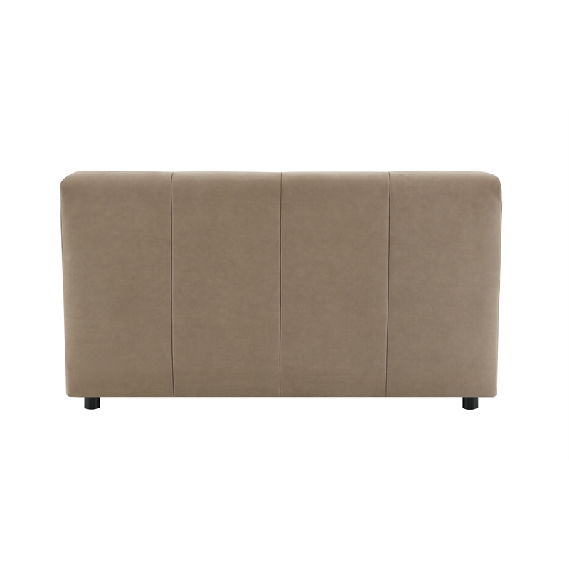 ACME Zoey Modular - Armless Chair in Latte Suede