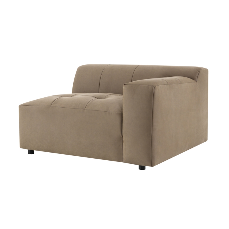 ACME Zoey Modular - RF Arm Chair in Latte Suede