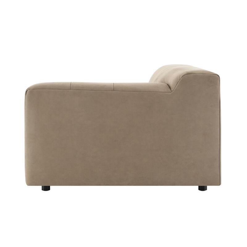 ACME Zoey Modular - RF Arm Chair in Latte Suede